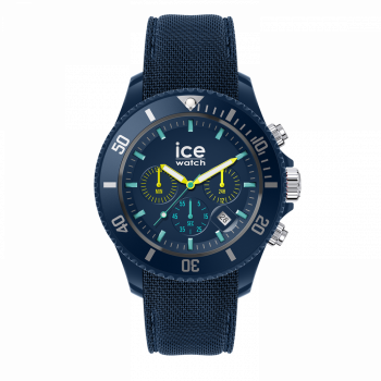 Ice Watch® Chronographe 'Ice Chrono - Blue Lime' Hommes Regarder (Large) 020617