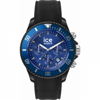 Ice Watch® Chronographe 'Ice Chrono - Black Blue' Hommes Regarder 020623