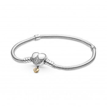 Pandora® 'Disney Moments' Femmes Argent Bracelet - argent/or 569563C01-19