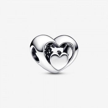 Pandora® 'Hearts' Women's Sterling Silver Charm - Silver 792512C00
