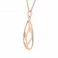 Orphelia® 'Ava' Femmes Argent Collier avec pendentif - Rosé ZH-7374 RG